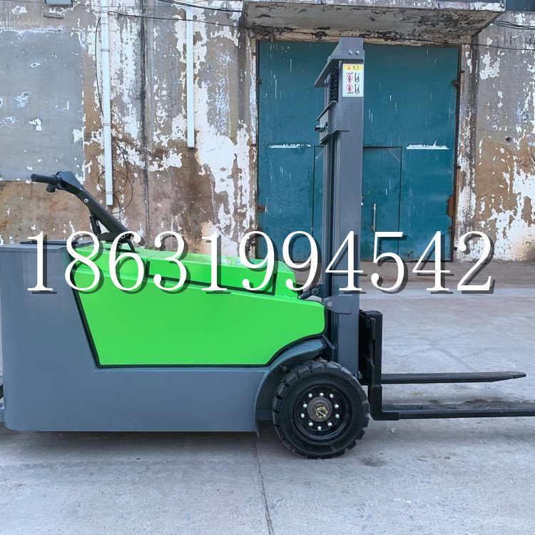 乌苏市小型电动叉车1吨2吨步行站驾式电瓶堆高充电装卸车液压升降车铲车